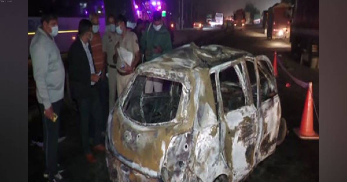 Four killed as oil tanker hits car, pickup van near Gurugram on Delhi-Jaipur Highway